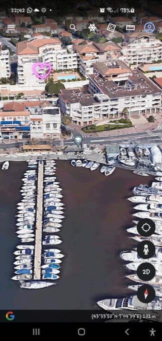 Standing Vue Mer Entre Cannes Et Antibes Golfe-Juan Ngoại thất bức ảnh